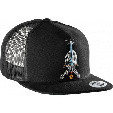 Powell Peralta Hat Skull and Sword Black