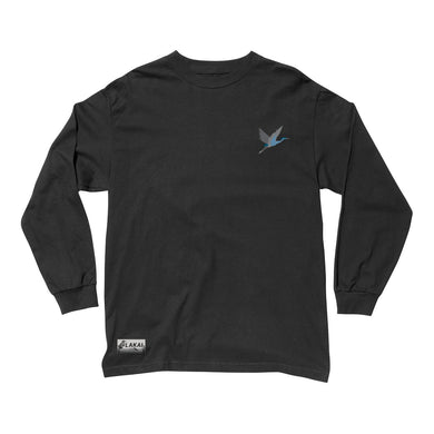 Lakai Long Sleeve Tee Crane Black