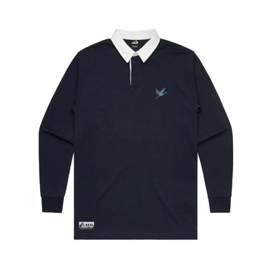 Lakai Rugby Long Sleeve Shirt Navy