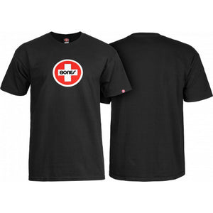 Bones T-Shirt Swiss Circle Black