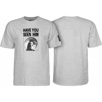 Powell Peralta T-Shirt Have You Seen Him Athletic Heather