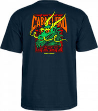 Load image into Gallery viewer, Powell Peralta T-Shirt Cab Street Dragon Navy
