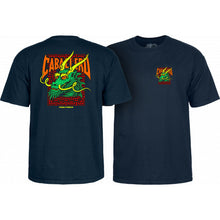 Load image into Gallery viewer, Powell Peralta T-Shirt Cab Street Dragon Navy