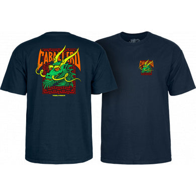 Powell Peralta T-Shirt Cab Street Dragon Navy