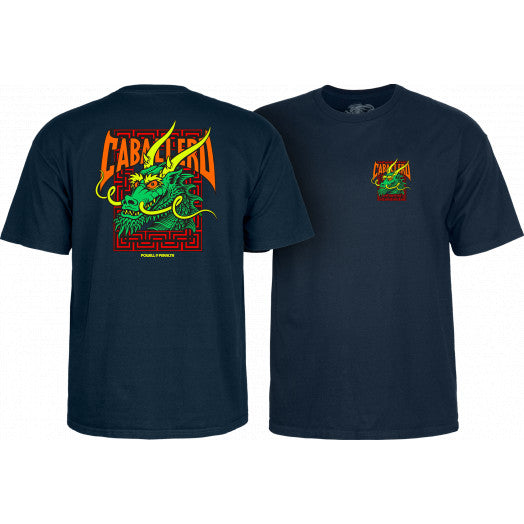 Powell Peralta T-Shirt Cab Street Dragon Navy