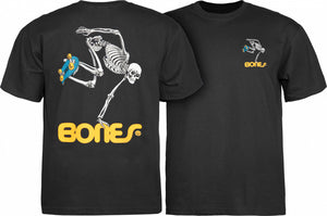 Bones Youth T-Shirt Skeleton Black