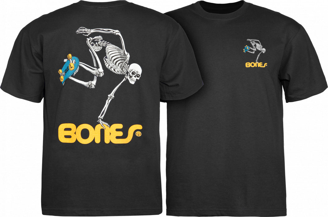 Bones Youth T-Shirt Skeleton Black