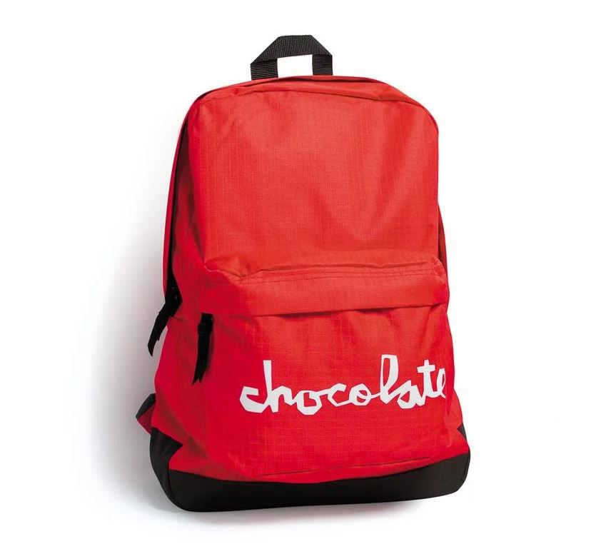 Chocolate Backpack Chunk Simple Red