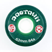 Load image into Gallery viewer, Dogtown Wheel 63mm - Clear Lime