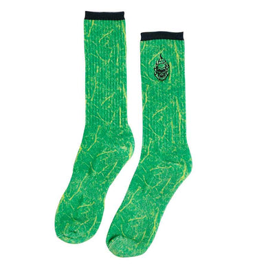 Creature Socks Corpse Crew Green