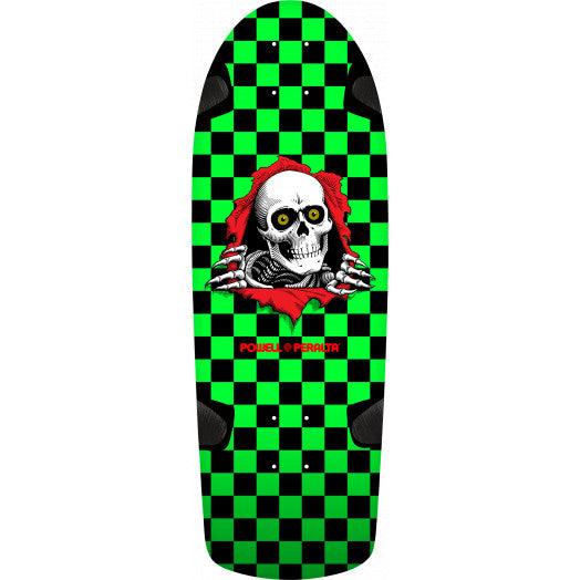 Powell Peralta OG Ripper 10.0 Green Black Checker