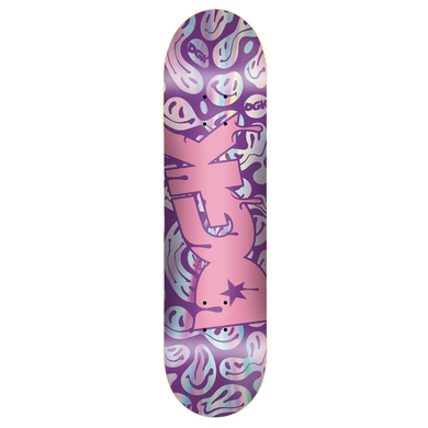 DGK Deck Rainbow Drip Foil 8.0