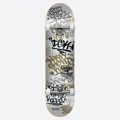 DGK Complete Tag White Gold 7.75