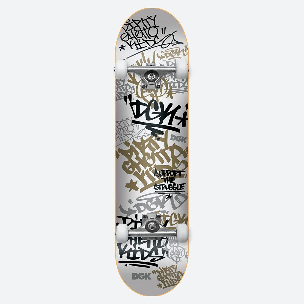 DGK Complete Tag White Gold 7.75