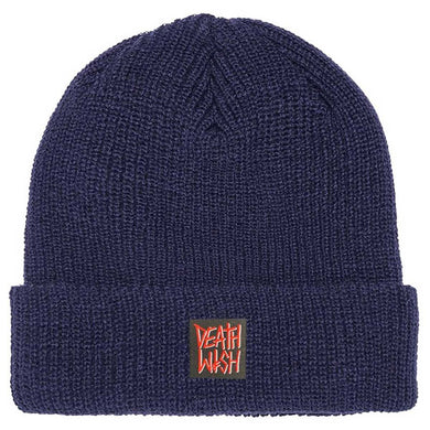 Deathwish Beanie Deathstack Navy