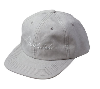 Deathwish Hat Script Grey Snapback