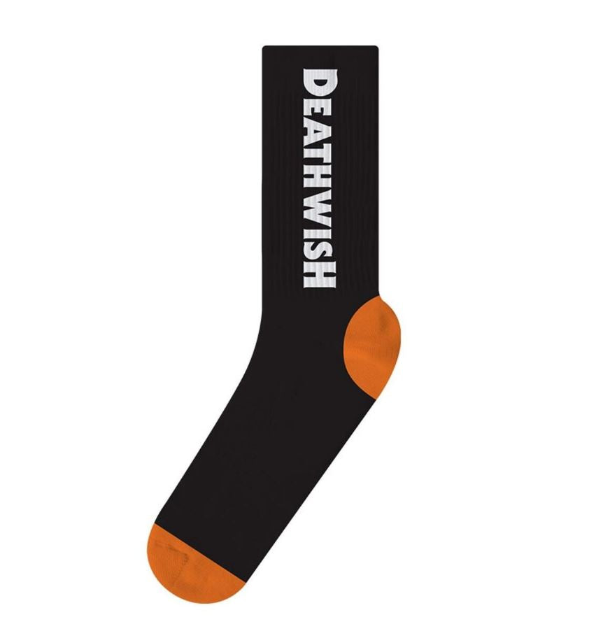 Deathwish Socks Carpenter Black Orange