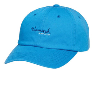 Diamond Hat OG Script Blue