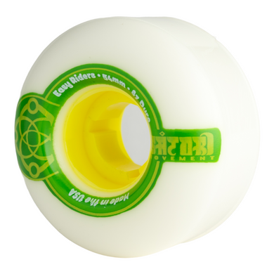 Satori Wheels 54mm 87a Easy Rider White Green