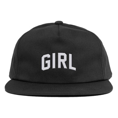 Girl Hat Evolved Arch 5 Panel Black