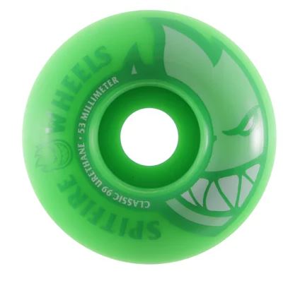 Spitfire Wheels 53mm Neon Green Bighead