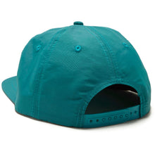 Load image into Gallery viewer, Heroin Hat Script Nylon Snapback Turqoise