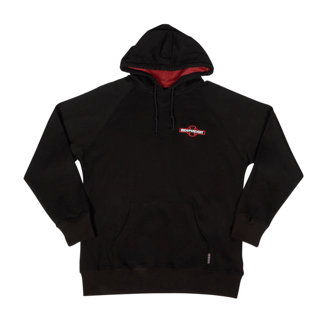Independent Hoodie Array P/O Black/Red
