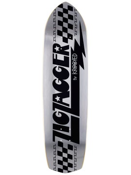 Krooked Deck Zip Zagger Silver Foil 8.6