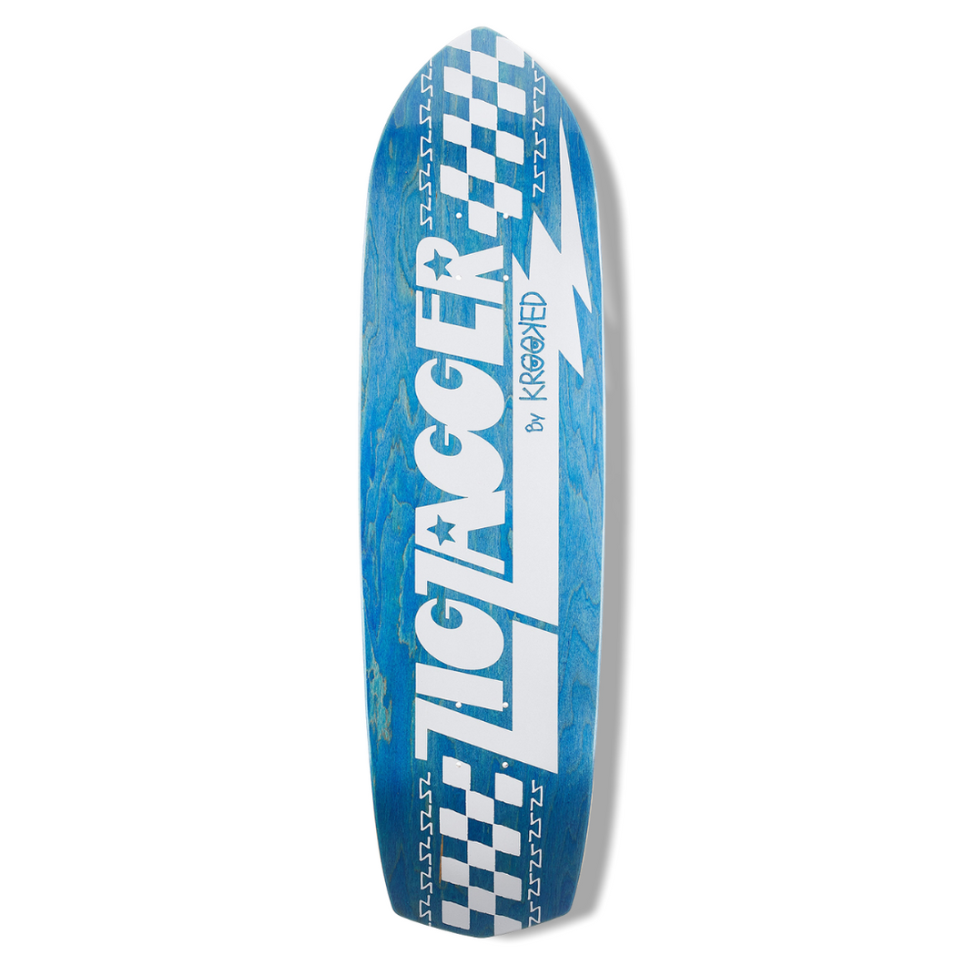 Krooked Deck Zip Zager 8.62 Blue Stain