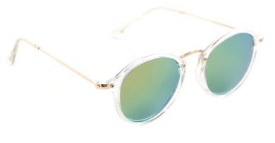 Glassy Klein Polarized Clear/Pink Mirror