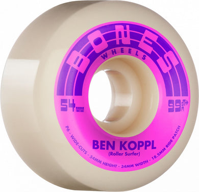 Bones 54mm STF Koppl Rollersurfer Wide V6
