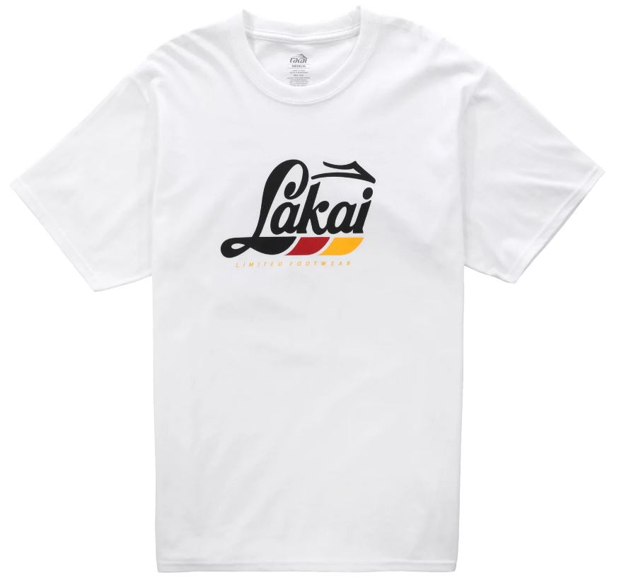 Lakai Tee Motorworks White