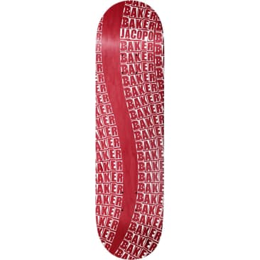 Baker Deck JC Wavy Red 8.125