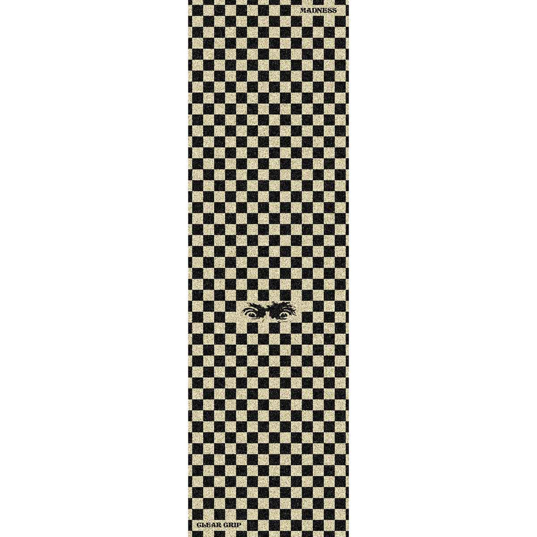 Madness Grip Checkered View Clear/Black 10