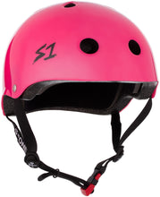 Load image into Gallery viewer, S-One Helmet Mini Lifer Hot Pink Gloss