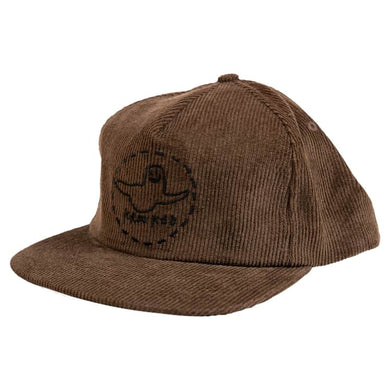 Krooked Hat Trinity Snapback Brown Corduroy