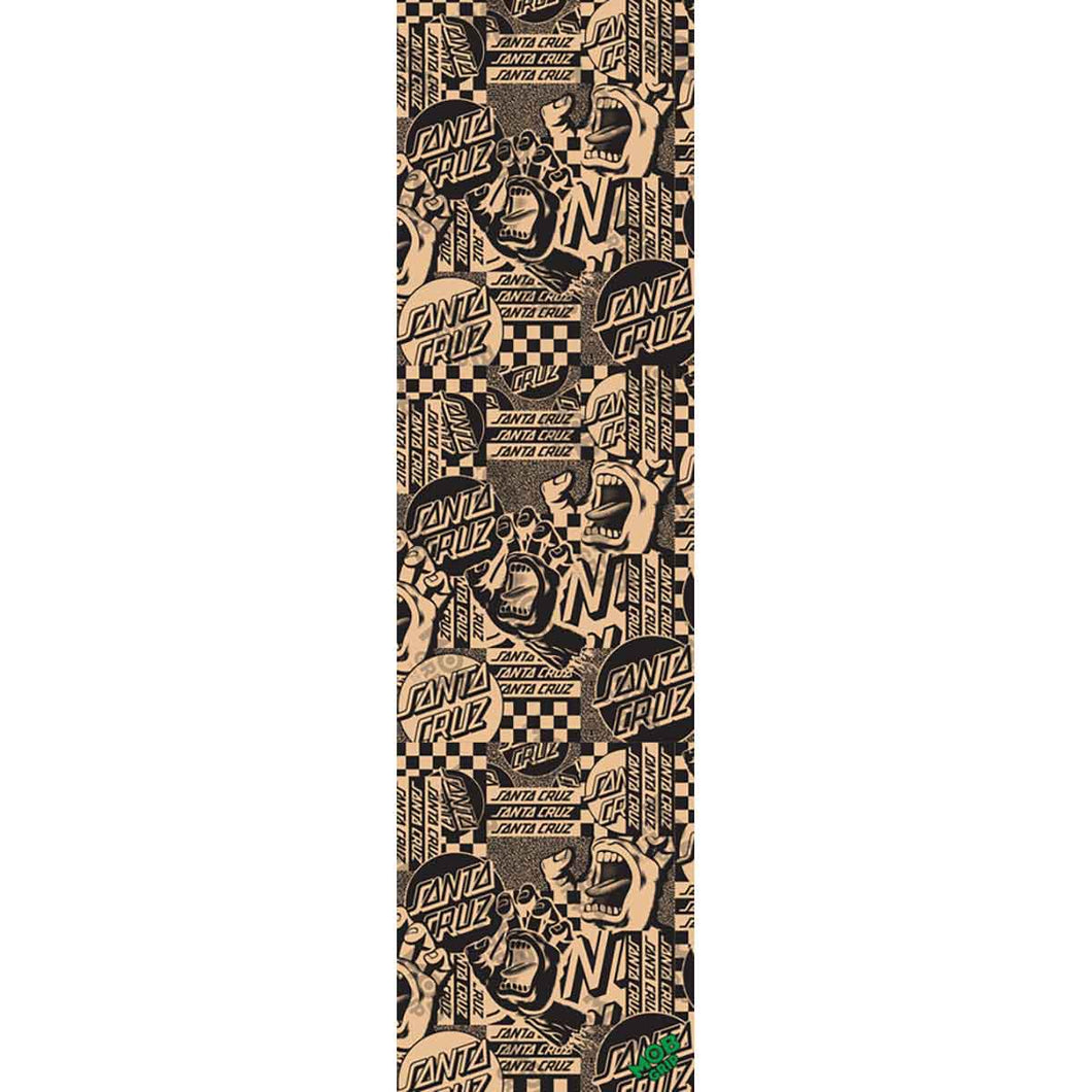 Mob Grip Santa Cruz Flier Collage Hand