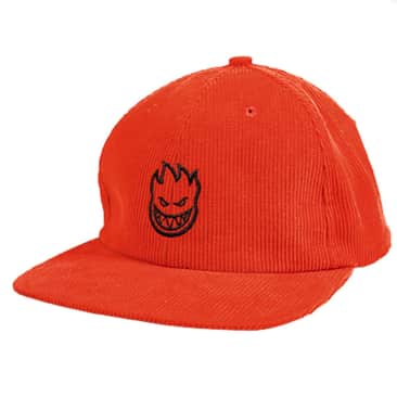 Spitfire Hat Lil Bighead Strap Red/Black Corduroy
