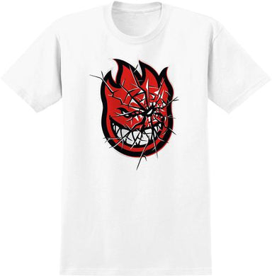 Spitfire Tee Shattered Bighead White