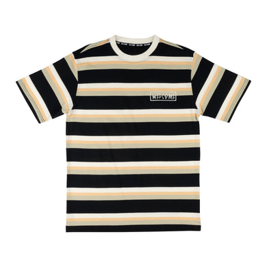 Welcome Tee Medius Stripe Knit Black/Sand