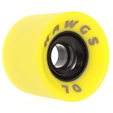 Hawgs Wheels 70mm 78a Supreme Banana Yellow Flat