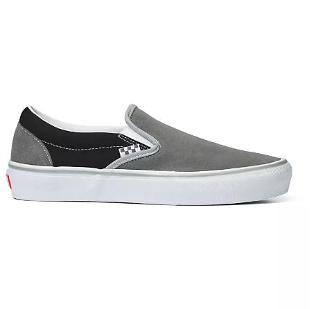 Vans Slip On Skate Reflective Black Grey 9.0