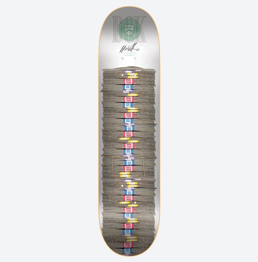 DGK Deck Stacked Up  Williams 8.38