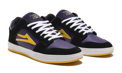 Lakai Telford Low Black Grape Suede