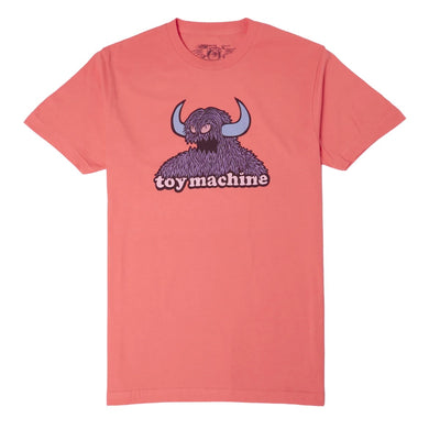 Toy Machine Tee Furry Monster Coral