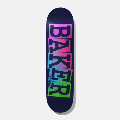 Baker Deck TP Ribbon Navy Rainbow 8.25