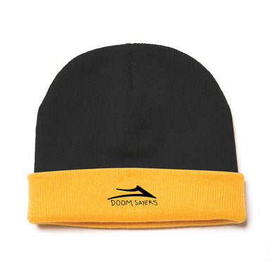 Lakai Beanie Doomsayers 2 Tone Yellow Black