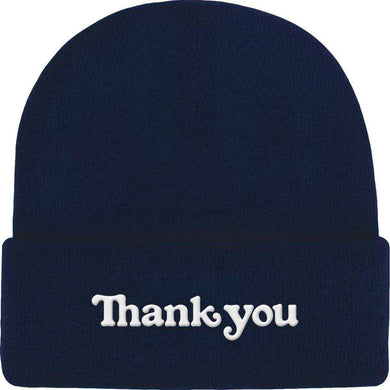 Thank You Beanie Navy