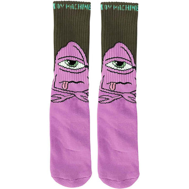 Toy Machine Socks Bored Sect Lavender
