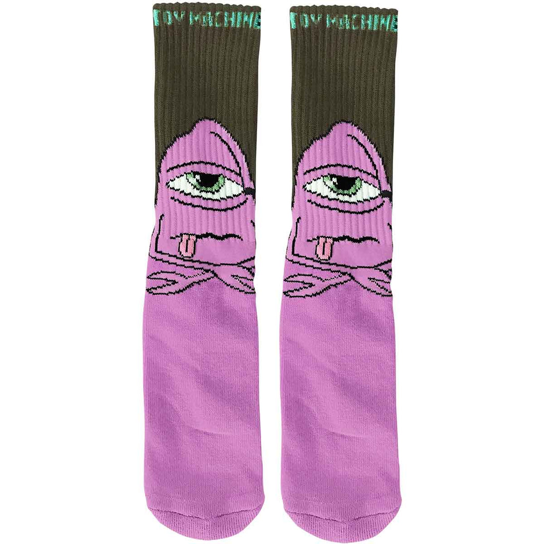 Toy Machine Socks Bored Sect Lavender